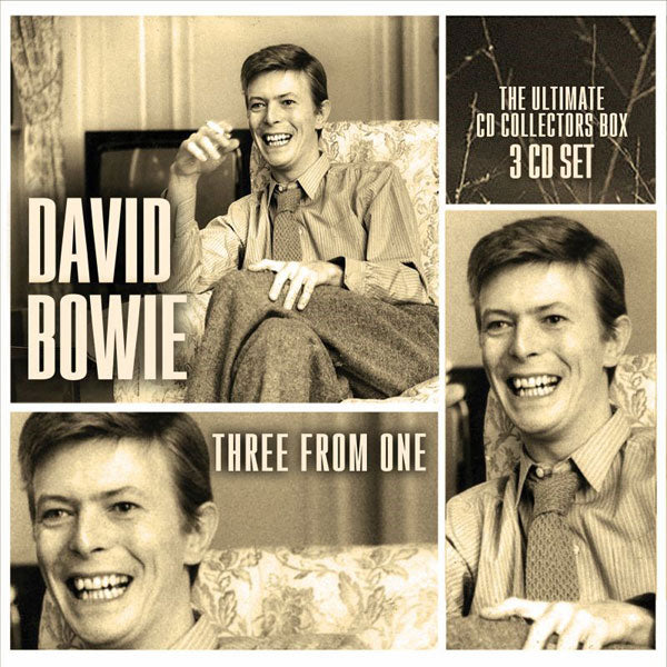 THREE FROM ONE (3CD) by DAVID BOWIE Compact Disc - 3 CD Box Set BSCD61 –  punk to funk heaven