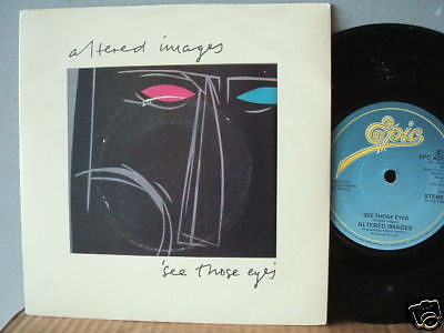 altered images see those eyes 1982 uk 7" single ex
