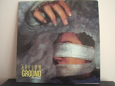 hollow ground cold reality 6 track 7" blue vinyl ex ex