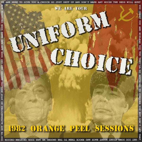 1982 ORANGE PEEL SESSIONS by UNIFORM CHOICE Vinyl 7" DSR134