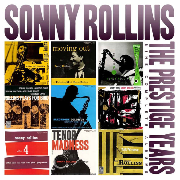 THE PRESTIGE YEARS (5CD) by SONNY ROLLINS Compact Disc Box Set  EN5CD9030