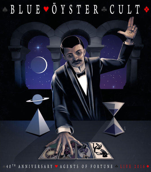 40TH ANNIVERSARY - AGENTS OF FORTUNE - LIVE 2016 by BLUE OYSTER CULT Blu-Ray Disc FRBR1024