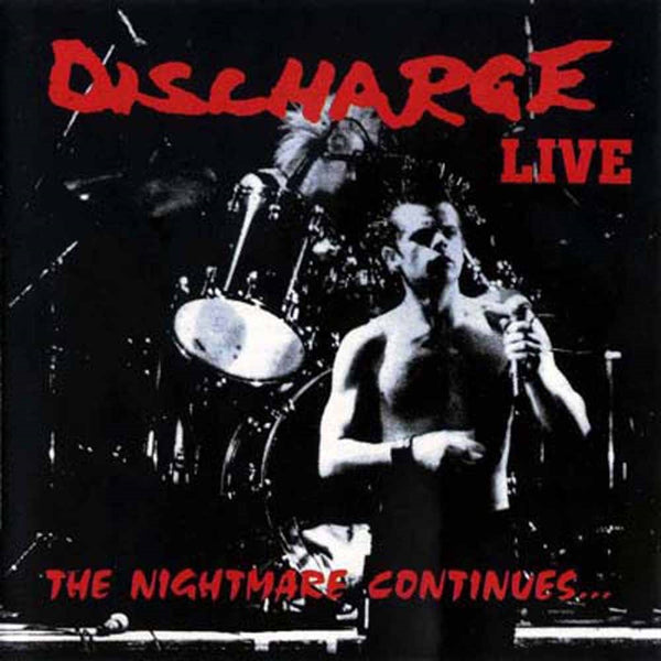 THE NIGHTMARE CONTINUES by DISCHARGE Vinyl LP LETV459LP
