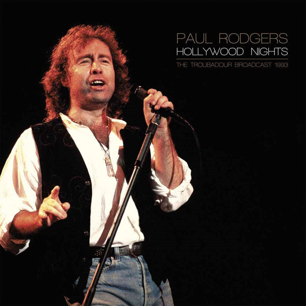 HOLLYWOOD NIGHTS by PAUL RODGERS Vinyl Double Album PARA333LP