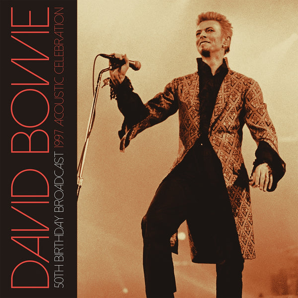 50TH BIRTHDAY BROADCAST by DAVID BOWIE Vinyl Double Album PARA404LP