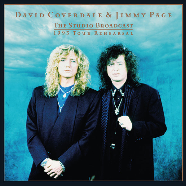 THE STUDIO BROADCAST by DAVID COVERDALE & JIMMY PAGE Vinyl Double Album  PARA485LP