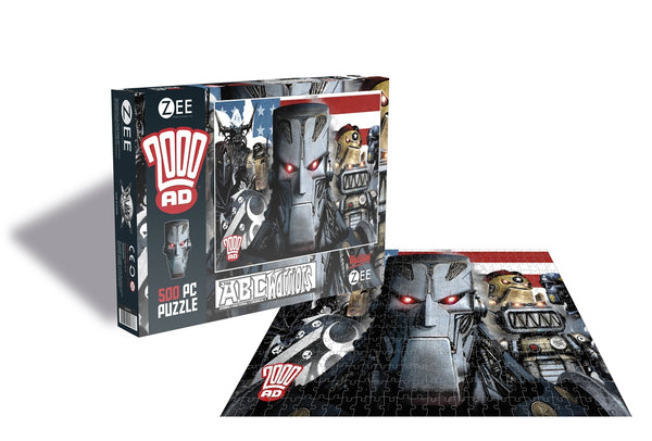 ABC WARRIORS (500 PIECE JIGSAW PUZZLE) by 2000AD Puzzle PLAN005PZ
