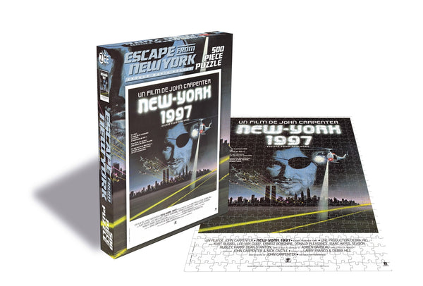 FRENCH MOVIE POSTER (500 PIECE JIGSAW PUZZLE) by ESCAPE FROM NEW YORK Puzzle PLAN015PZ