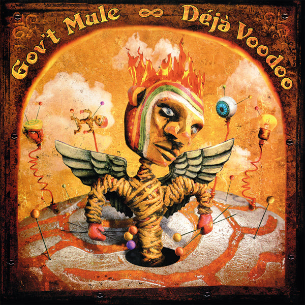 DEJA VOODOO (RED VINYL) by GOVERNMENT MULE Vinyl Double Album PLATE007LP AUDIO PLATTER