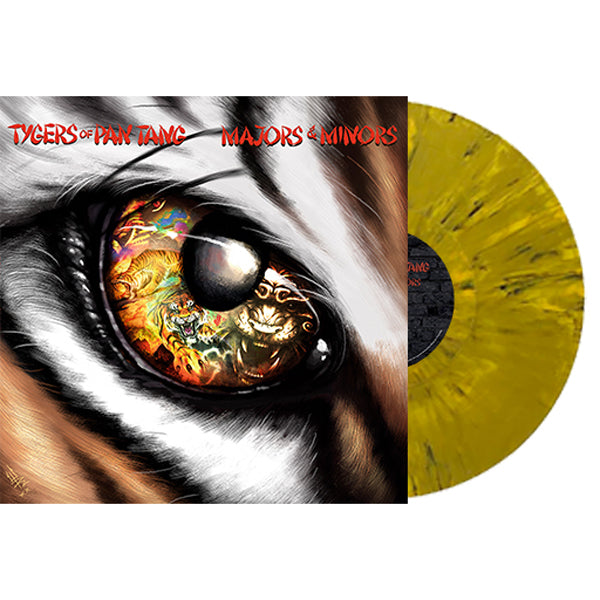 MAJORS & MINORS (MARBLE YELLOW VINYL) by TYGERS OF PAN TANG Vinyl LP PMZ347LP4