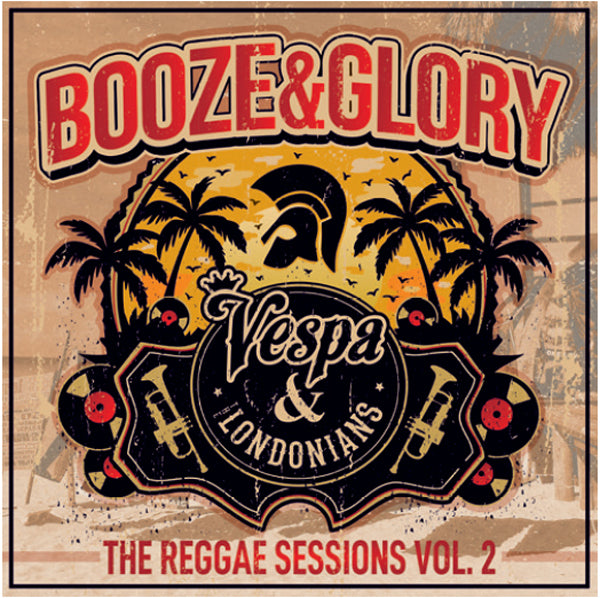 THE REGGAE SESSIONS VOL. 2 (RED/BLACK SWIRL VINYL) by BOOZE & GLORY Vinyl 12"  PPR318B1