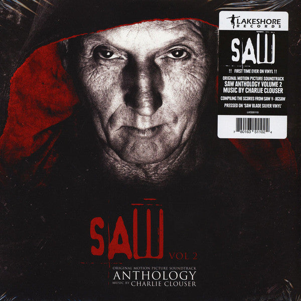 Charlie Clouser – Saw Anthology, Vol. 2 (Original Motion Picture Soundtrack) 2 x vinyl lp colour