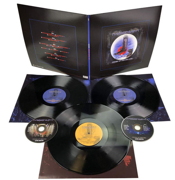 WINGS OF HEAVEN LIVE (3LP+2CD) by MAGNUM Vinyl - 3 LP Box Set 98701