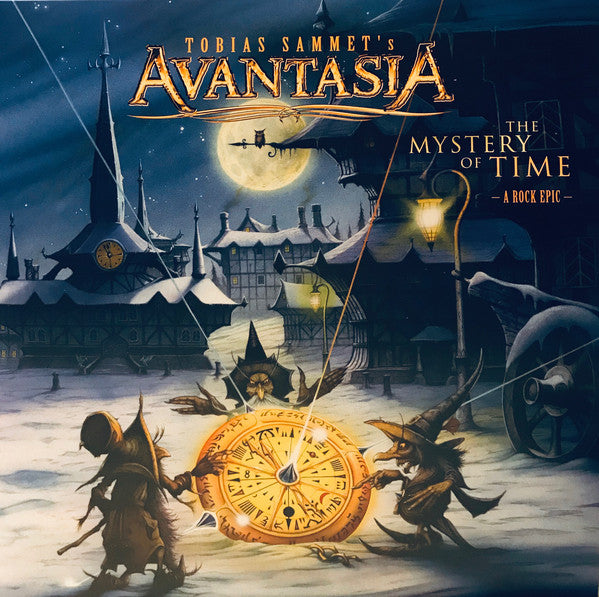 THE MYSTERY OF TIME by AVANTASIA Vinyl Double Album BOBV558LPLTD