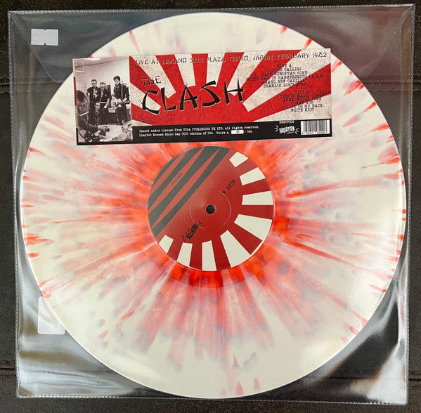 The Clash ‎– Live At Nakano Sun Plaza  Radiaton Records ‎– RRSCV008 Vinyl LP colour RSD 2022