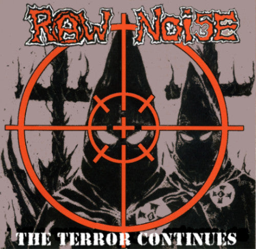 THE TERROR CONTINUES (RED VINYL) by RAW NOISE Vinyl LP   BOBV828LP