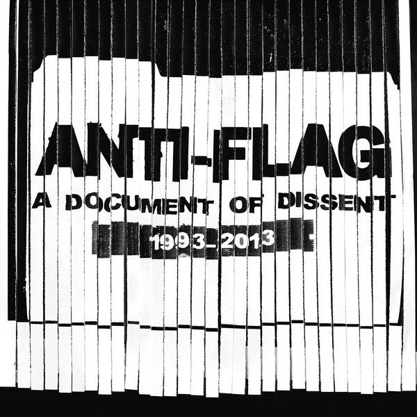 A DOCUMENT OF DISSENT 1993-2013 by ANTI-FLAG Compact Disc FAT921CD