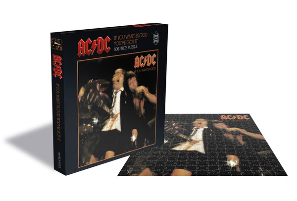IF YOU WANT BLOOD (500 PIECE JIGSAW PUZZLE) by AC/DC Puzzle RSAW104PZ pre order