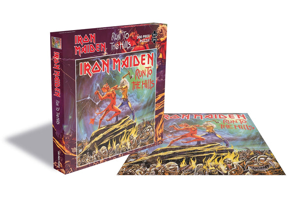 RUN TO THE HILLS (500 PIECE JIGSAW PUZZLE) by IRON MAIDEN Puzzle RSAW158PZ