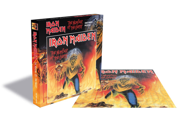 THE NUMBER OF THE BEAST (SINGLE) (500 PIECE JIGSAW PUZZLE) by IRON MAIDEN Puzzle RSAW159PZ