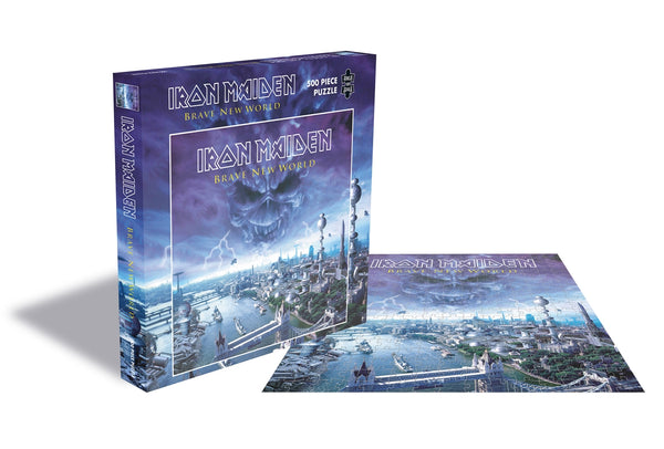 BRAVE NEW WORLD (500 PIECE JIGSAW PUZZLE) by IRON MAIDEN Puzzle RSAW168PZ