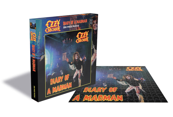 DIARY OF A MADMAN (500 PIECE JIGSAW PUZZLE) by OZZY OSBOURNE Puzzle RSAW181PZ