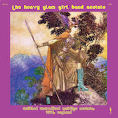 SCLP035 THE HEAVY GLAM GIRL BAND ACETATE (1974,UK) One Sided Limited Edition Mini Album. MMIA SERIES vinyl lp