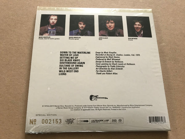 Dire Straits Dire Straits Numbered Limited Edition Hybrid Stereo SACD