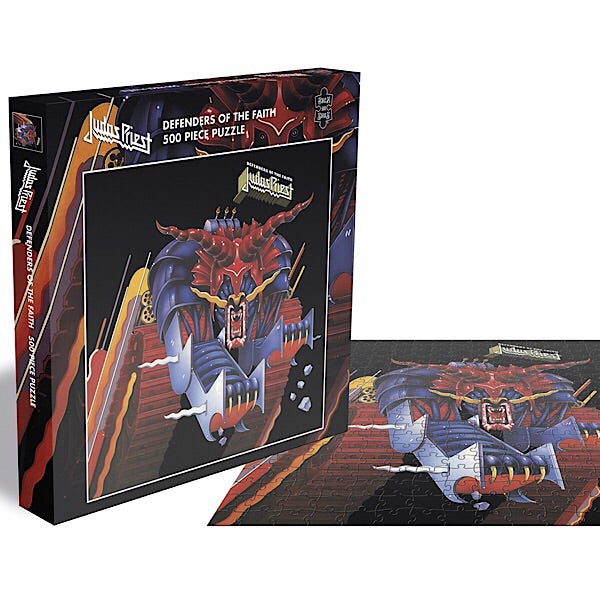 DEFENDERS OF THE FAITH (500 PIECE JIGSAW PUZZLE) by JUDAS PRIEST