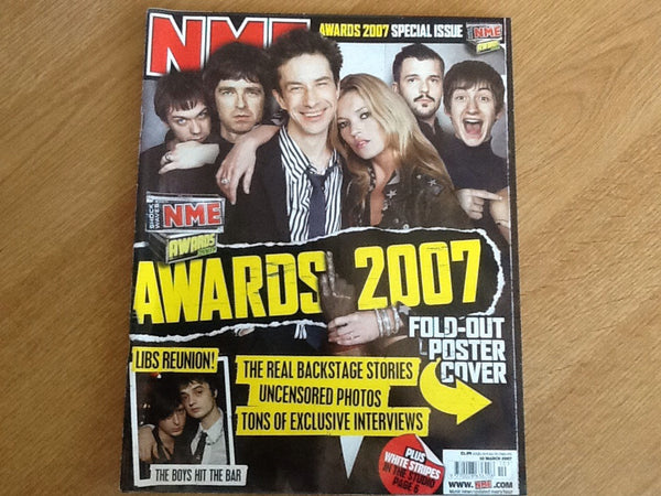 New musical express magazine 10th march 2007
