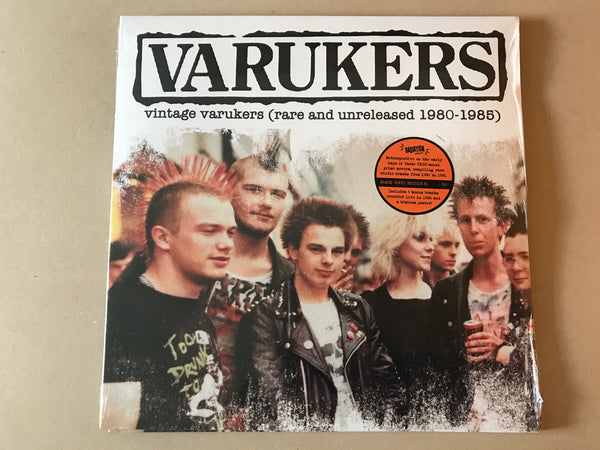 The Varukers – Vintage Varukers - Rare And Unreleased - 1980 - 1985 vinyl lp RRS120