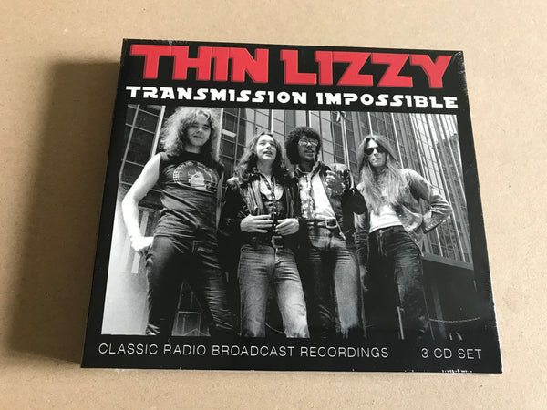 TRANSMISSION IMPOSSIBLE (3CD) by THIN LIZZY Compact Disc - 3 CD Box Set