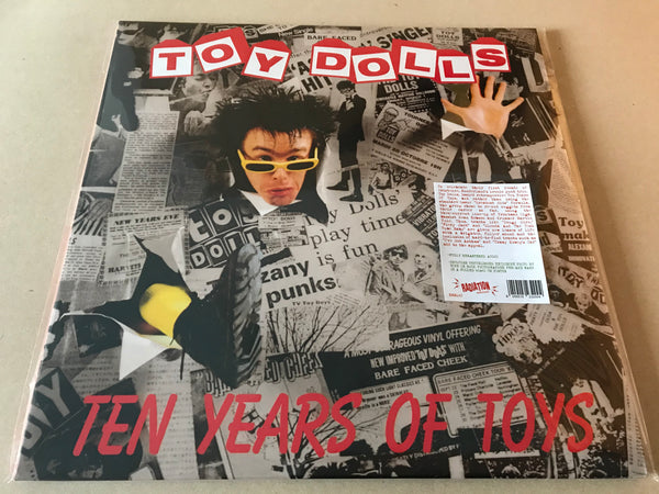 the toy dolls TEN YEARS OF TOYS vinyl lp reissue  RRS142