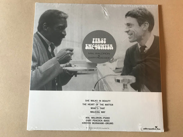 MAL WALDRON & GARY PEACOCK - FIRST ENCOUNTER VINYL LP FOX038