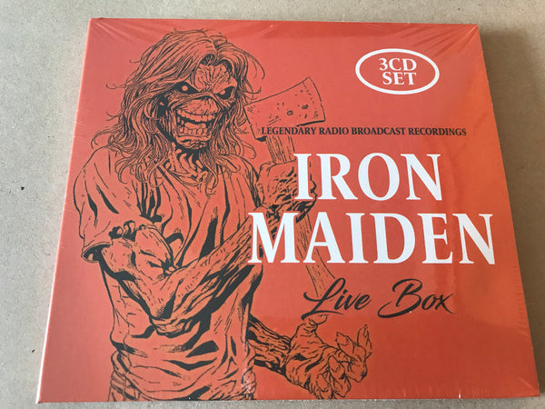 LIVE BOX (3CD) by IRON MAIDEN Compact Disc - 3 CD Box Set  1150282