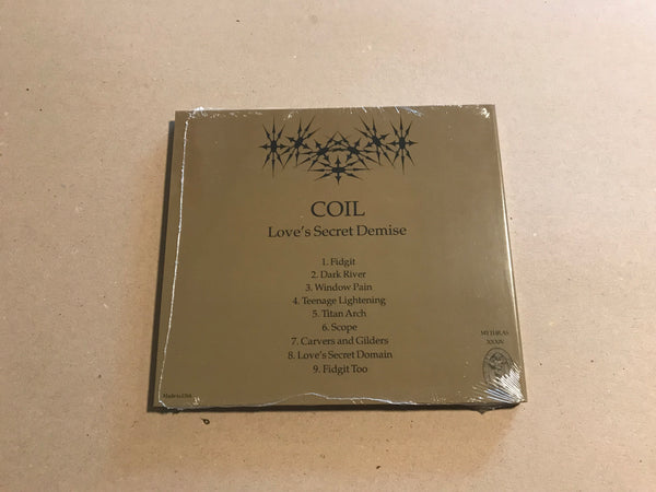 Coil – Love's Secret Demise 2018 issue compact disc