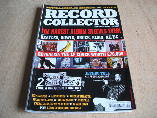 record collector magazine december 2011  No 395