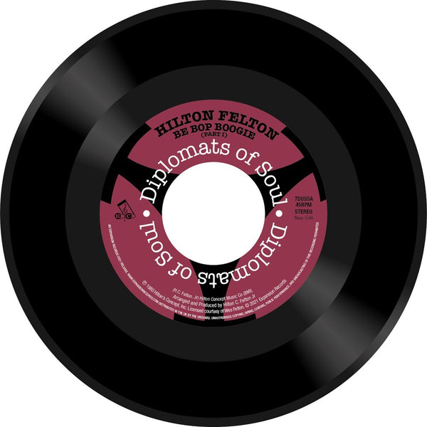 7DOS5 Hilton Felton “Be Bop Boogie” 7” Single