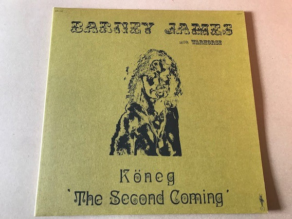 BARNEY JAMES & WARHORSE - koneg, the second coming (uk, 1975) vinyl lp sclp  010