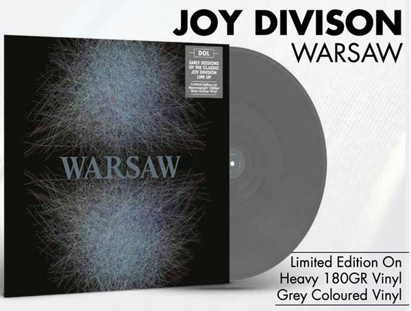 THE LOST 1978 LOST ‘RCA SESSIONS’ FROM WARSAW / EARLY JOY DIVISION grey vinyl lp DOL981HC