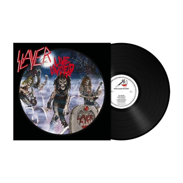 slayer Live Undead vinyl lp