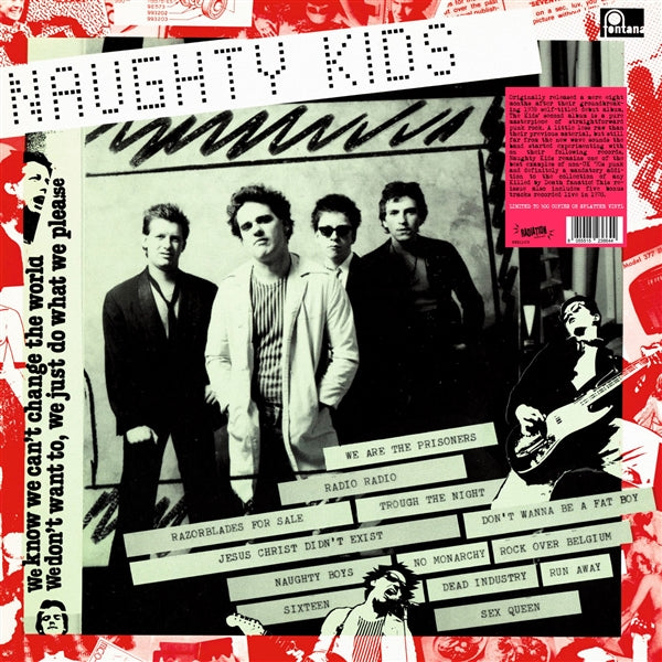 Naughty Kids (Splatter Vinyl) Artist KIDS Format:LP Label:RADIATION REISSUES