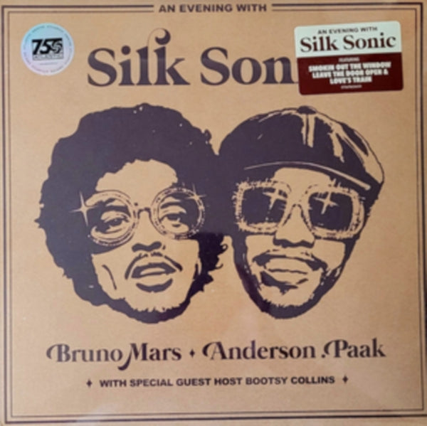 An Evening With Silk Sonic<br data-mce-fragment="1">Artist Silk Sonic<br data-mce-fragment="1">Format:Vinyl / 12" Album