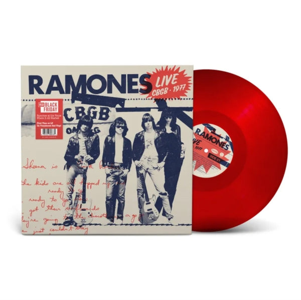 Live At Cbgb. 1977 (Red Vinyl) (Rsd 2025) Artist RAMONES Format:LP