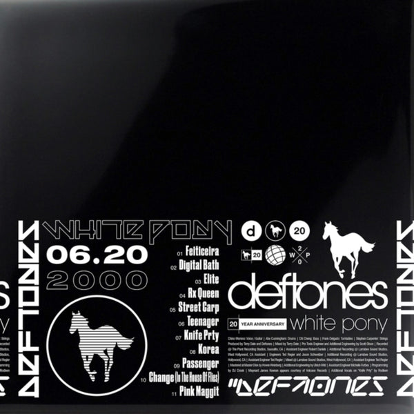 White Pony Artist Deftones Format: 4lp box set Vinyl / 12" Album Gatefold (Deluxe) Label:Warner Records