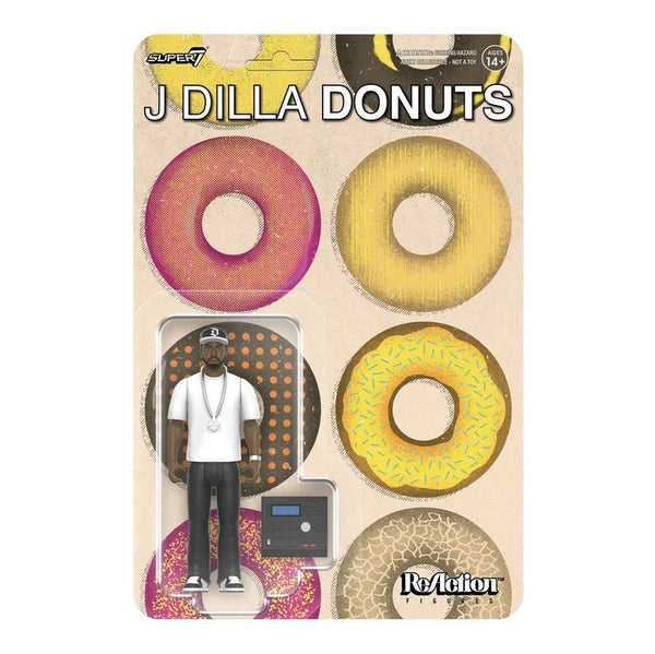 J Dilla Reaction Figure Wave 02 - J Dilla (Donuts)  super 7