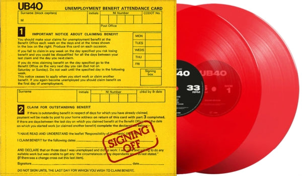 Signing Off  Artist UB40 Format:Vinyl / 12" Album Coloured Vinyl 2lp Label:UMC