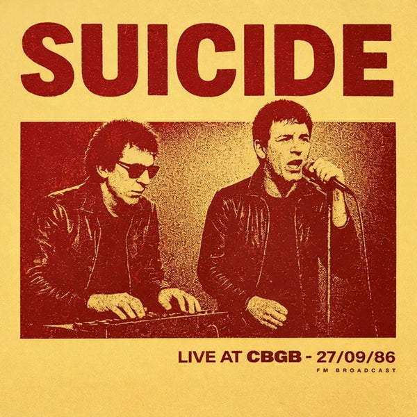 Live At Cbgb 1986 - Fm Broadcast Artist SUICIDE Format:LP Label:NEON VORTEX