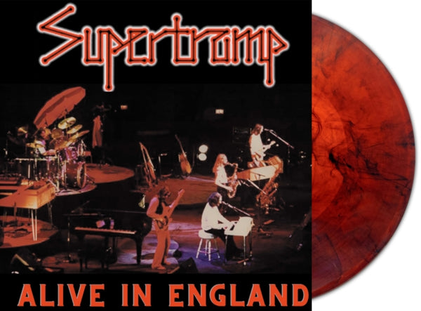 Alive in England Artist Supertramp Format:Vinyl / 12" Album Coloured Vinyl marbled  Label:Renaissance