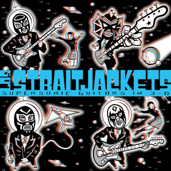 Supersonic Guitars in 3-D Artist Los Straitjackets Format:Vinyl / 12" Album Coloured Vinyl (Limited Edition) lp